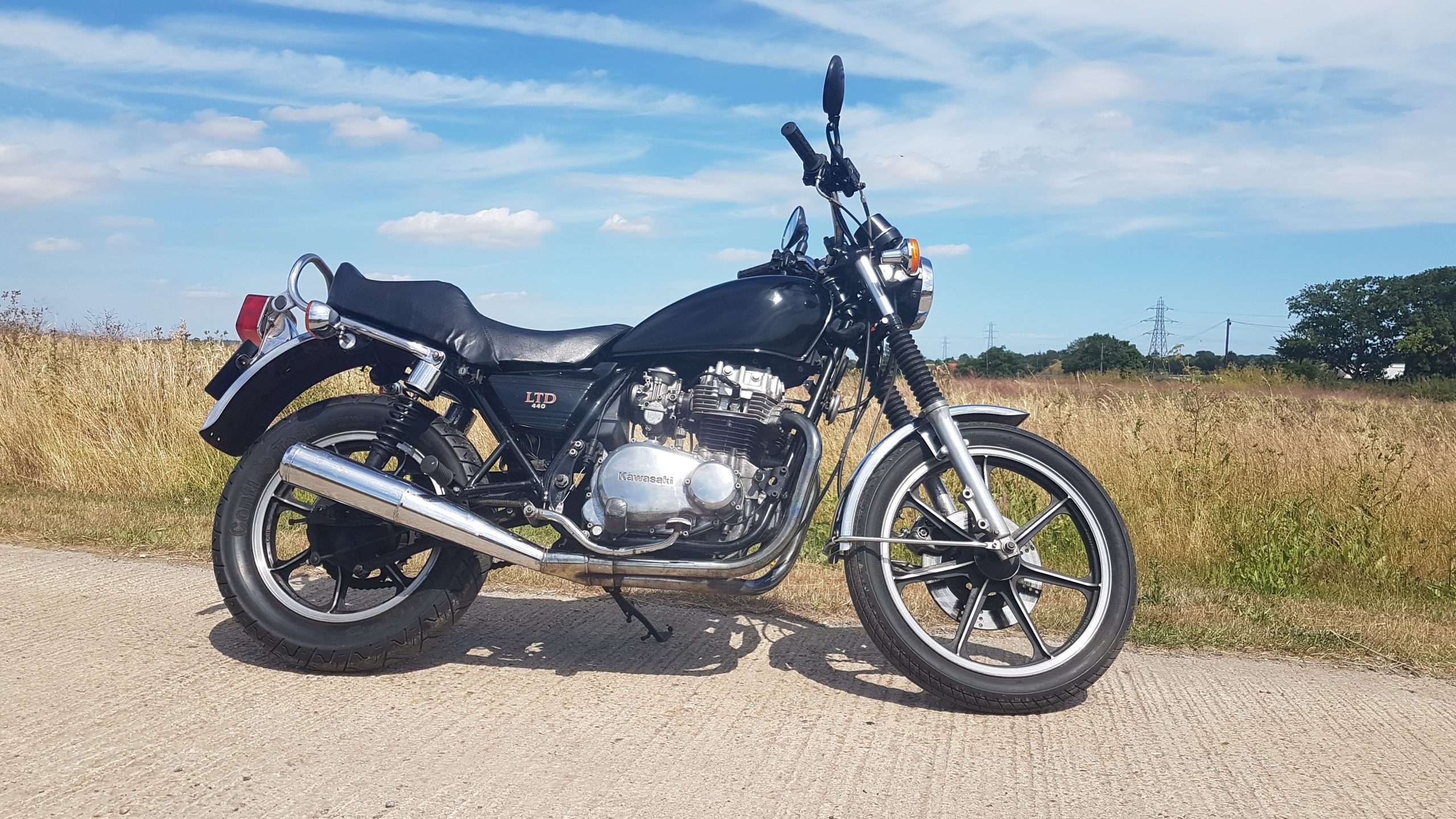 Kawasaki LTD440 Chain drive 1980