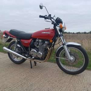 Alternative view of Kawasaki Z650 1978