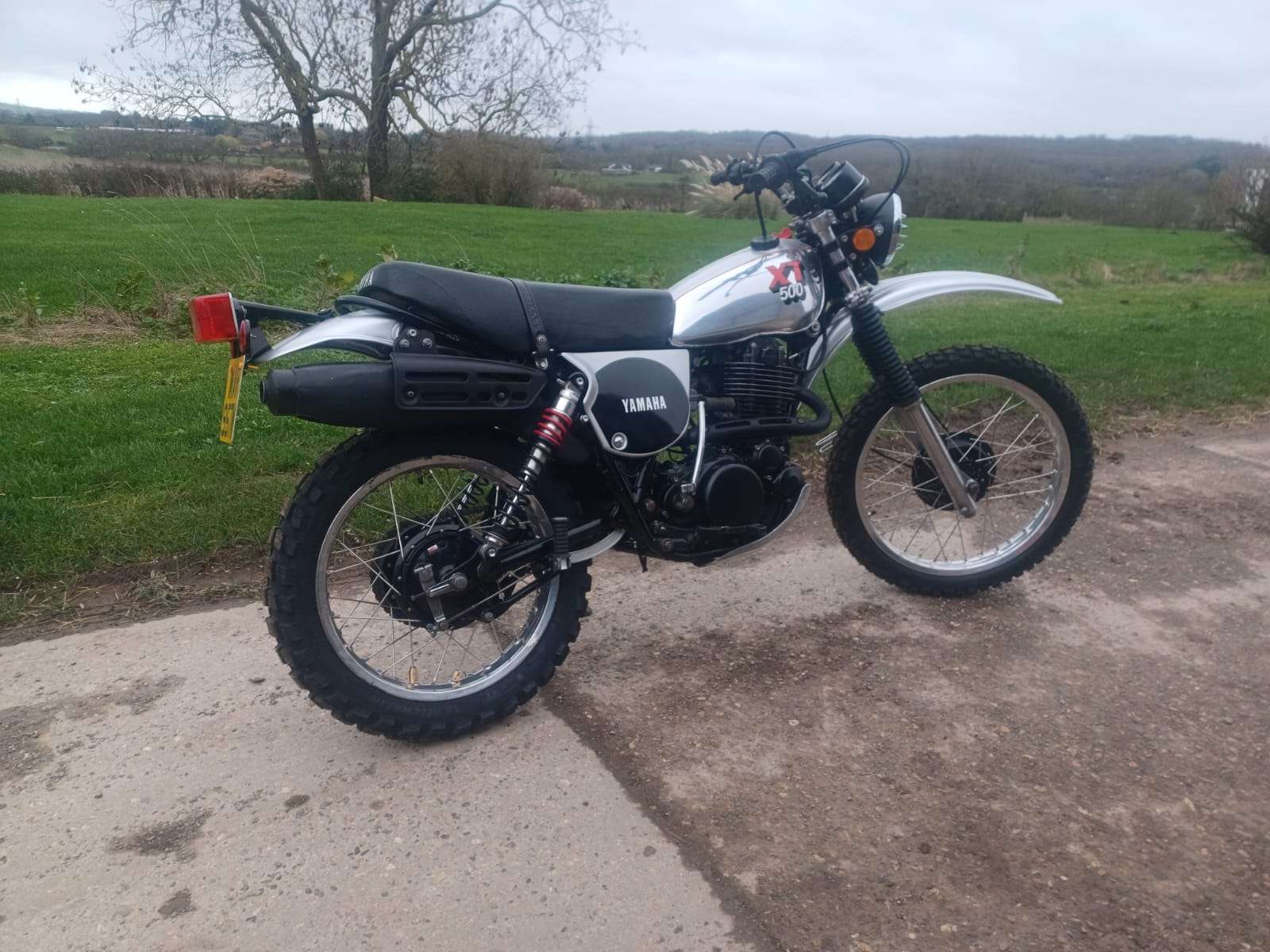 Yamaha XT500 1982 "Blooming Lovely!" - Image 4