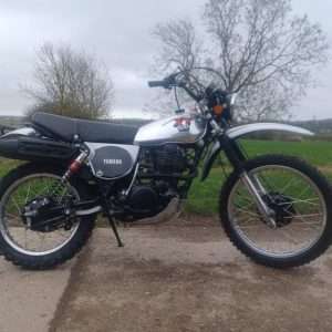 Alternative view of Yamaha XT500 1982 "Blooming Lovely!"