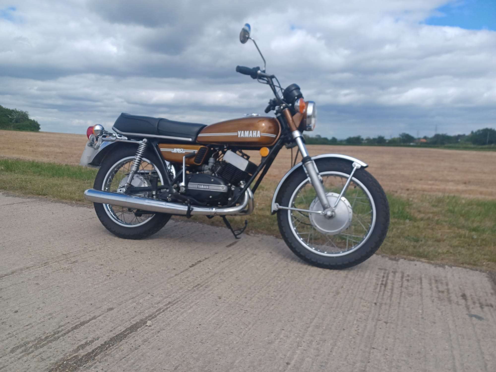 Yamaha RD250A 1974