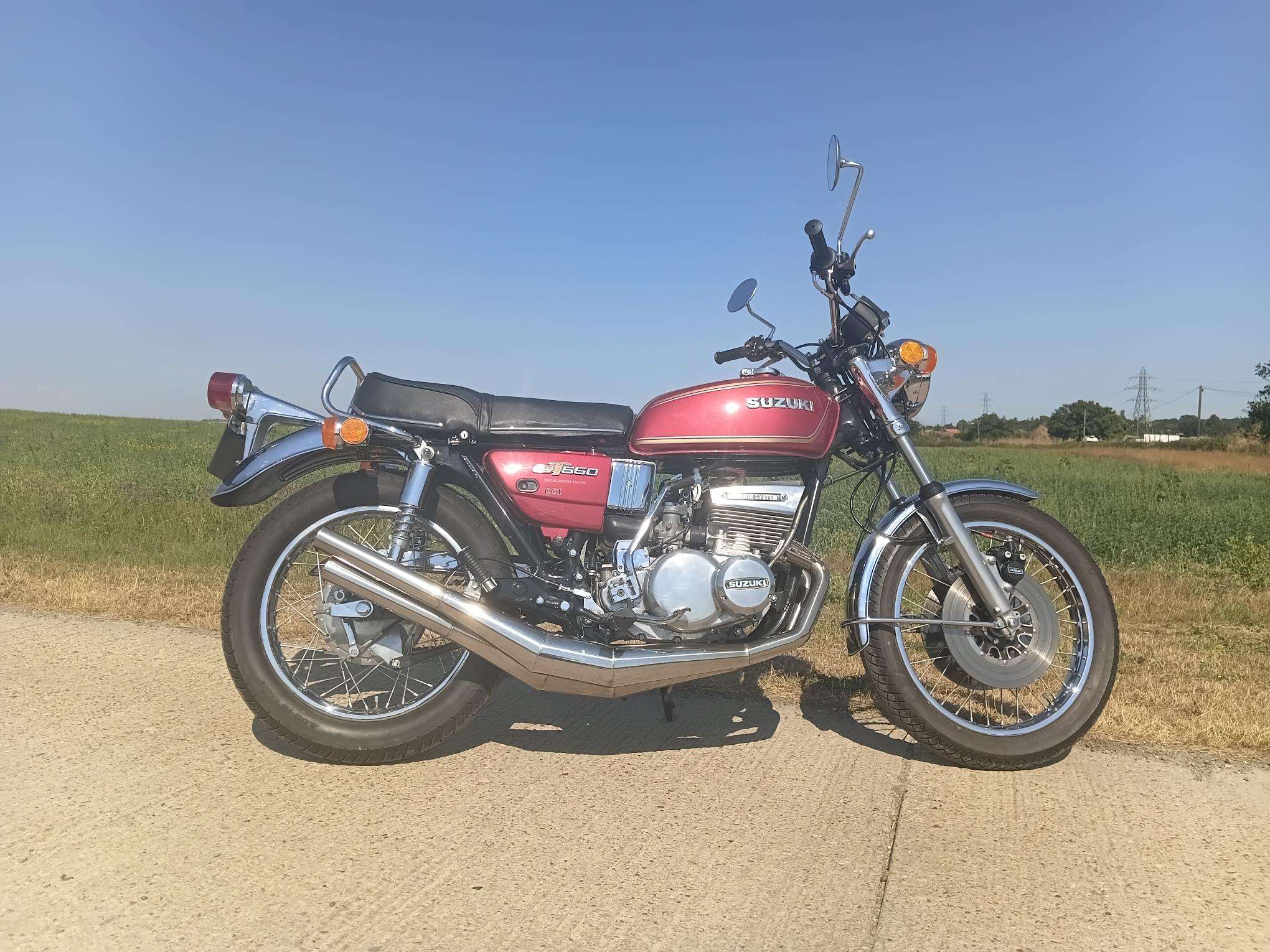Suzuki GT550 1976 "Superb"! - Image 9
