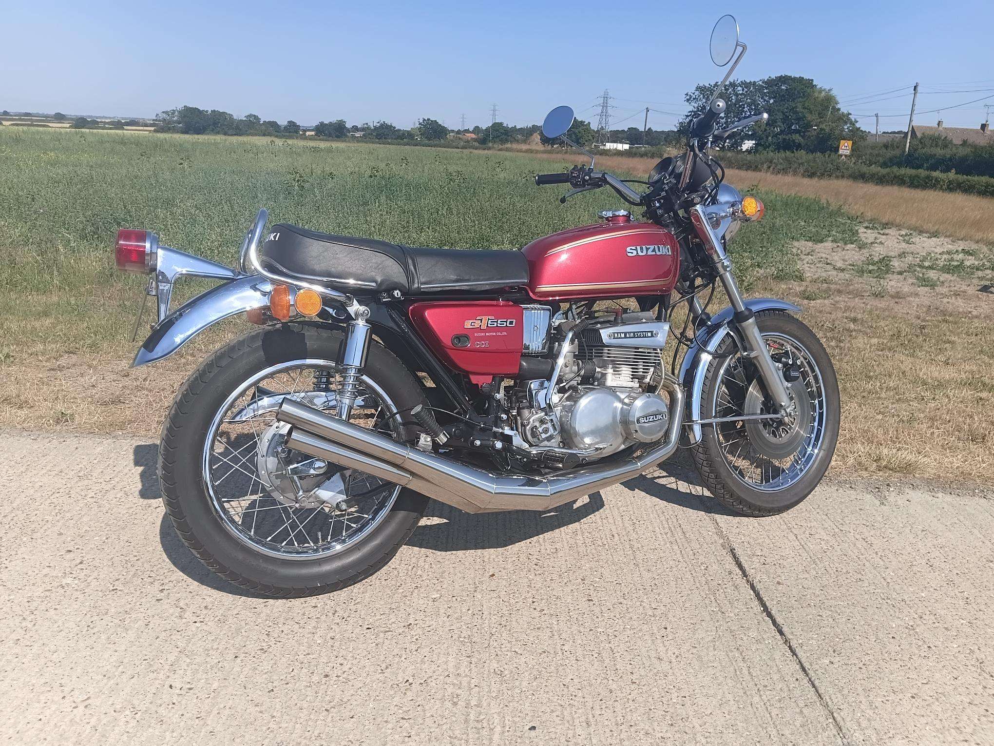 Suzuki GT550 1976 "Superb"! - Image 8