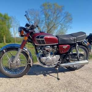Alternative view of Honda CB250K 1973