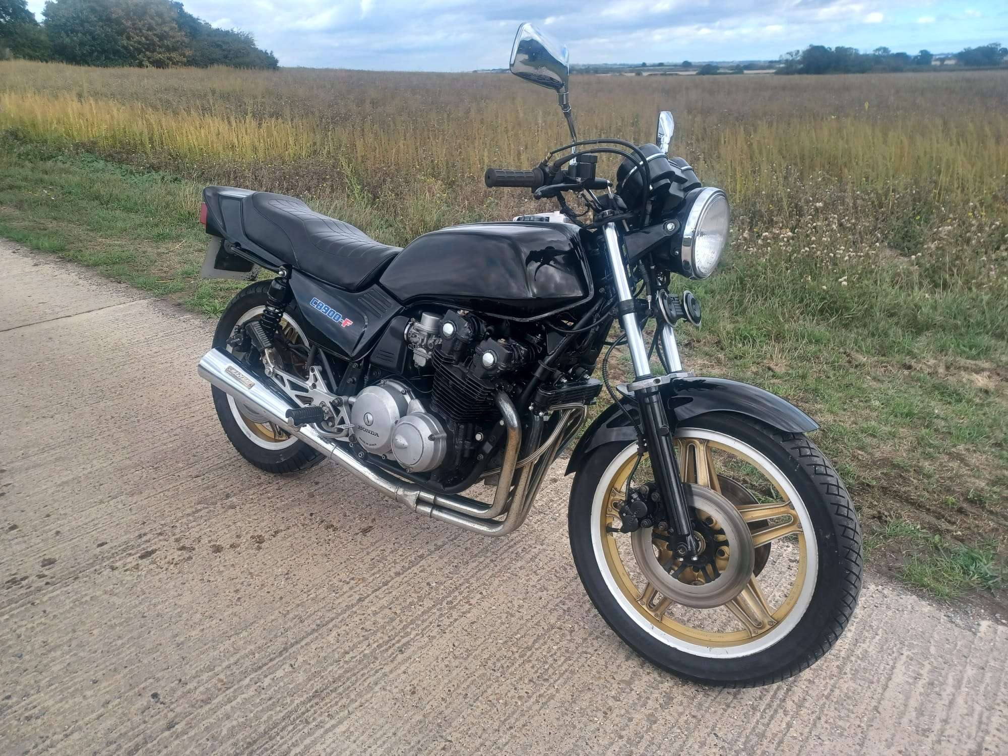 Honda CB750 Project bike with a CB900 motor