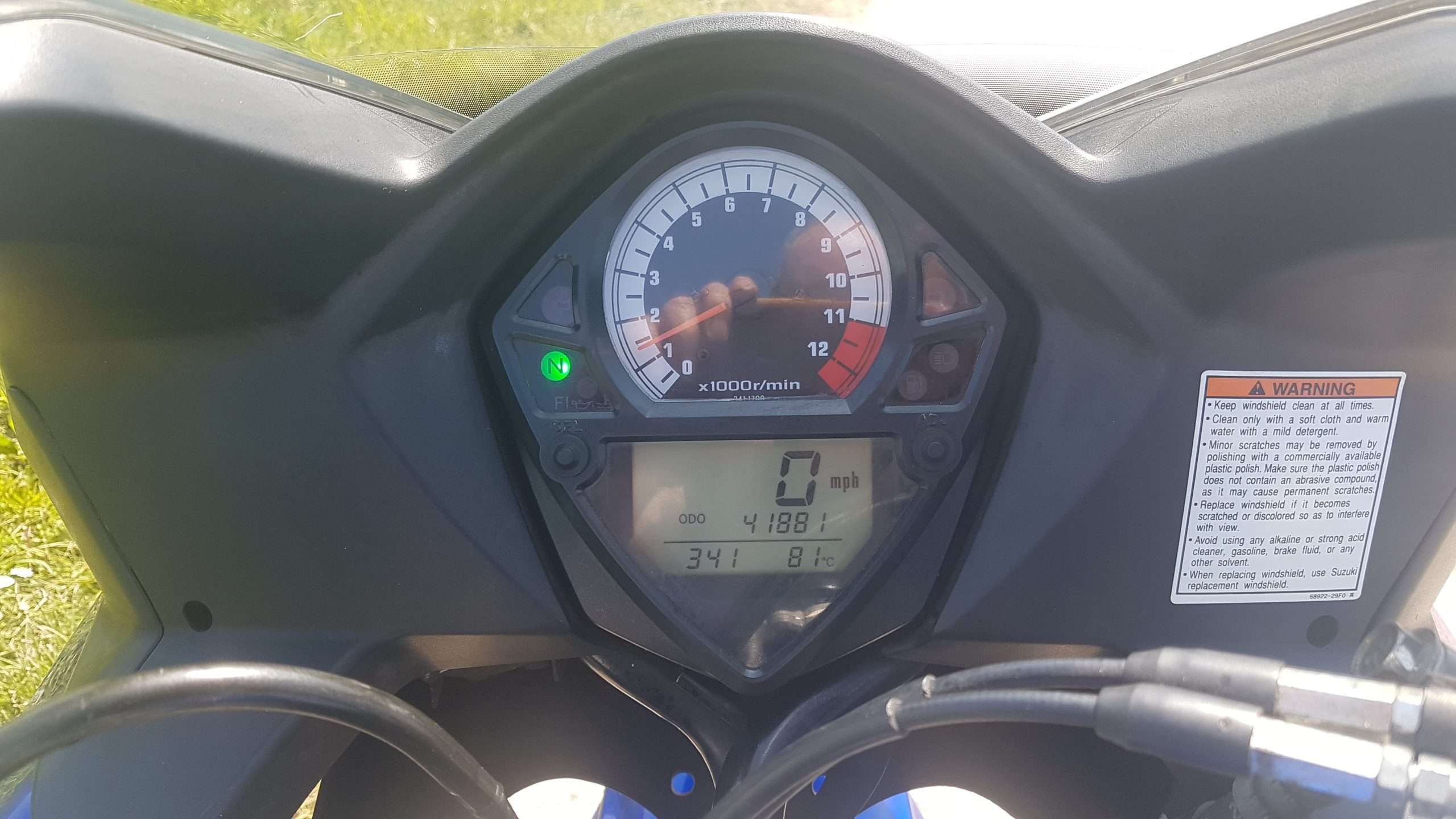 Suzuki SV650SK5 " A nice cheapy with a long MOT" - Image 11